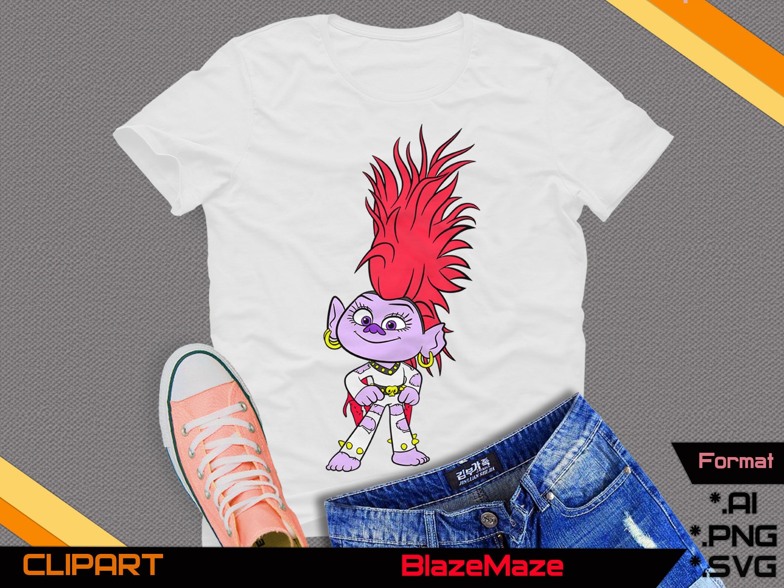 Free Free Queen Barb Trolls Svg 299 SVG PNG EPS DXF File