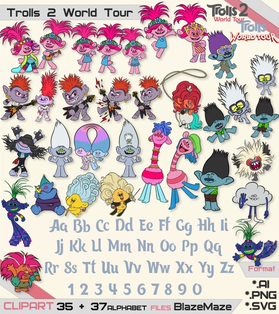 Download Trolls Party Cut Files Trolls Party Files Trolls Birthday Party Svg Trolls 2 Svg Trolls Png Trolls 2 Family Shirts Clip Art Art Collectibles Aabenthus Cbs Dk