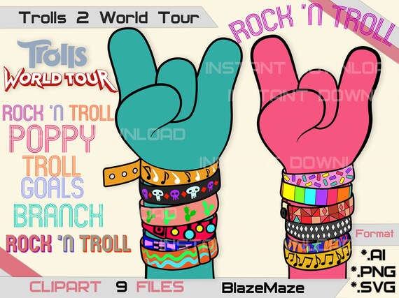 Download Hands Trolls Svg Png Poppy Hand Svg Branch Hand Files Cricut Etsy