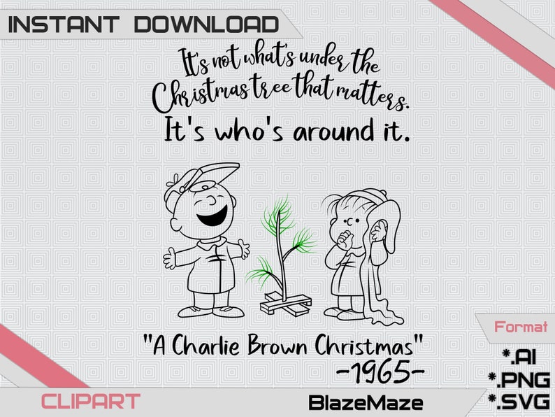 Download Charlie brown Linus van Pelt christmas tree svg files svg ...