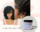Golden Jamaican Irish Sea Moss Hair Gel Aloe Dr. Sebi Horsetail Hair Growth Edges