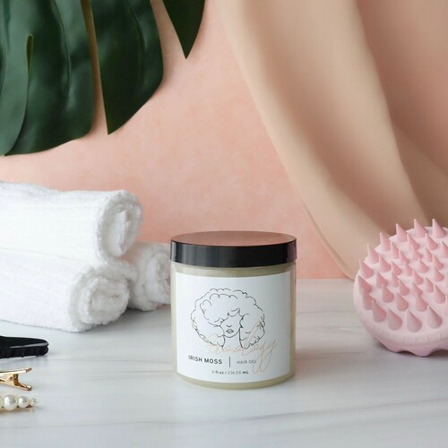 Honey & Irish Moss Hair Styling Jam Gel Etsy