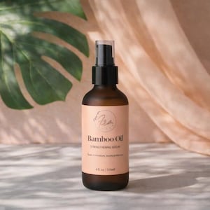 Sérum à l'huile de bambou - Protection contre la chaleur | Casse | Humidité | Maintien de la longueur