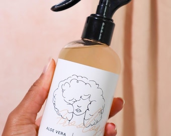 Curl Refresher: Hydrating Aloe Vera and Rose Water Mist