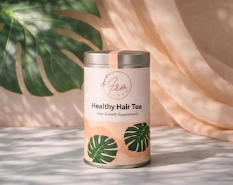 Organic Herbal Tea for Hair Growth – Postpartum Hair Loss | Hibiscus, Nettle, Moringa