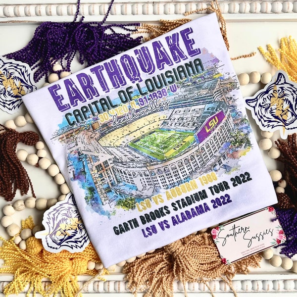 Earthquake Capital of Louisiana | Tiger Stadium | Geaux Tigers | Garth | Death Valley