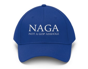 NOT A GOP ASSHOLE - Unisex Twill Hat