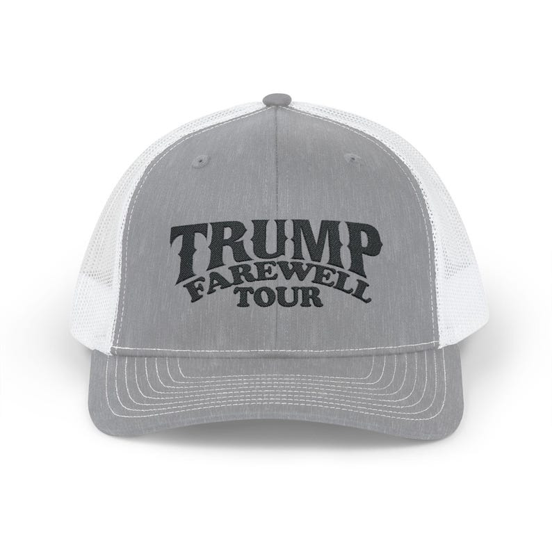 Trump Farewell - Embroidered Trucker Cap image 2