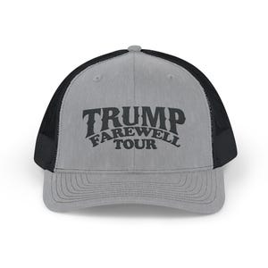 Trump Farewell - Embroidered Trucker Cap image 1