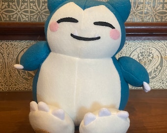 Handmade Snorlax Plushie