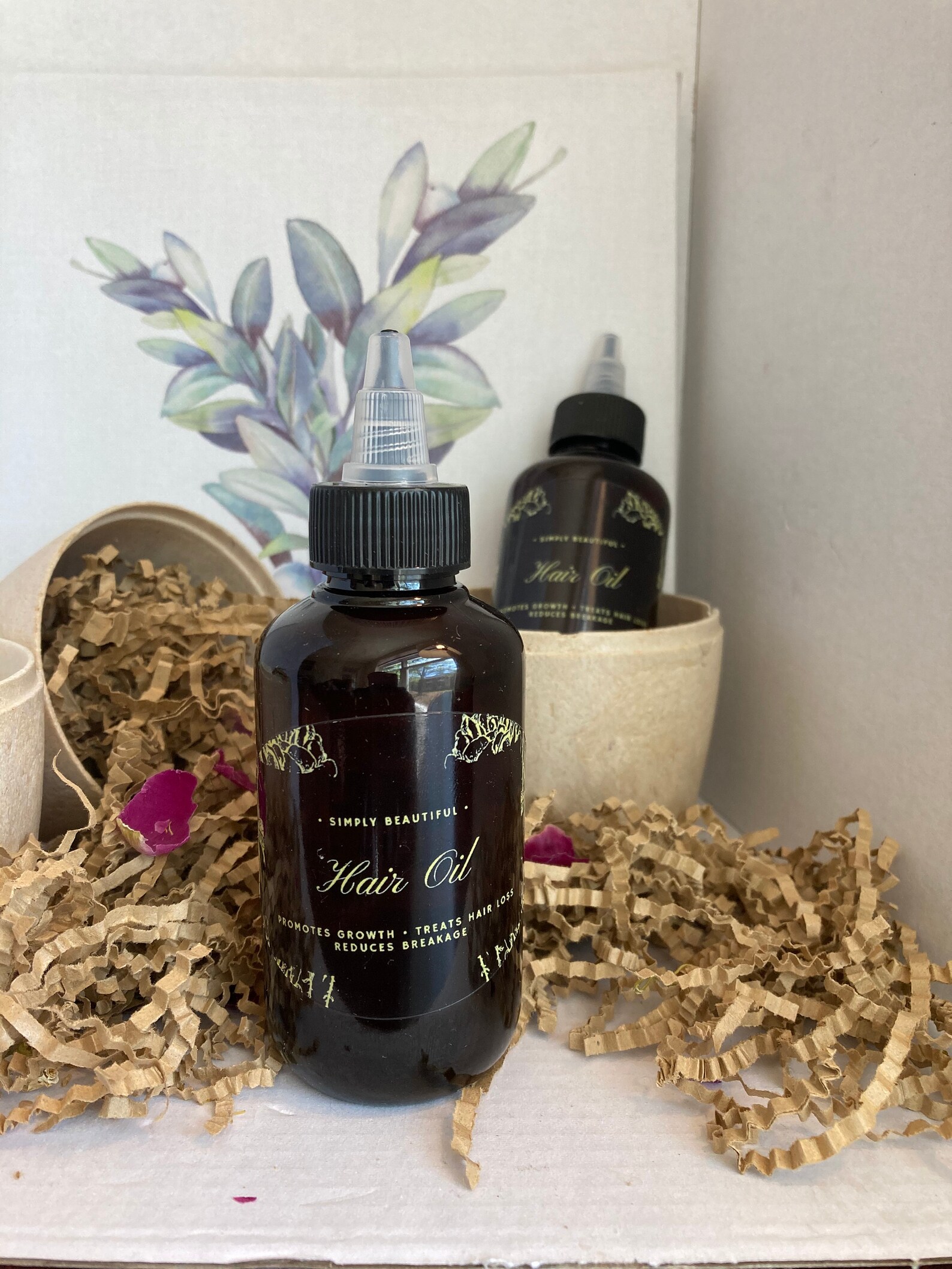 Botanical Growth Oil Etsy