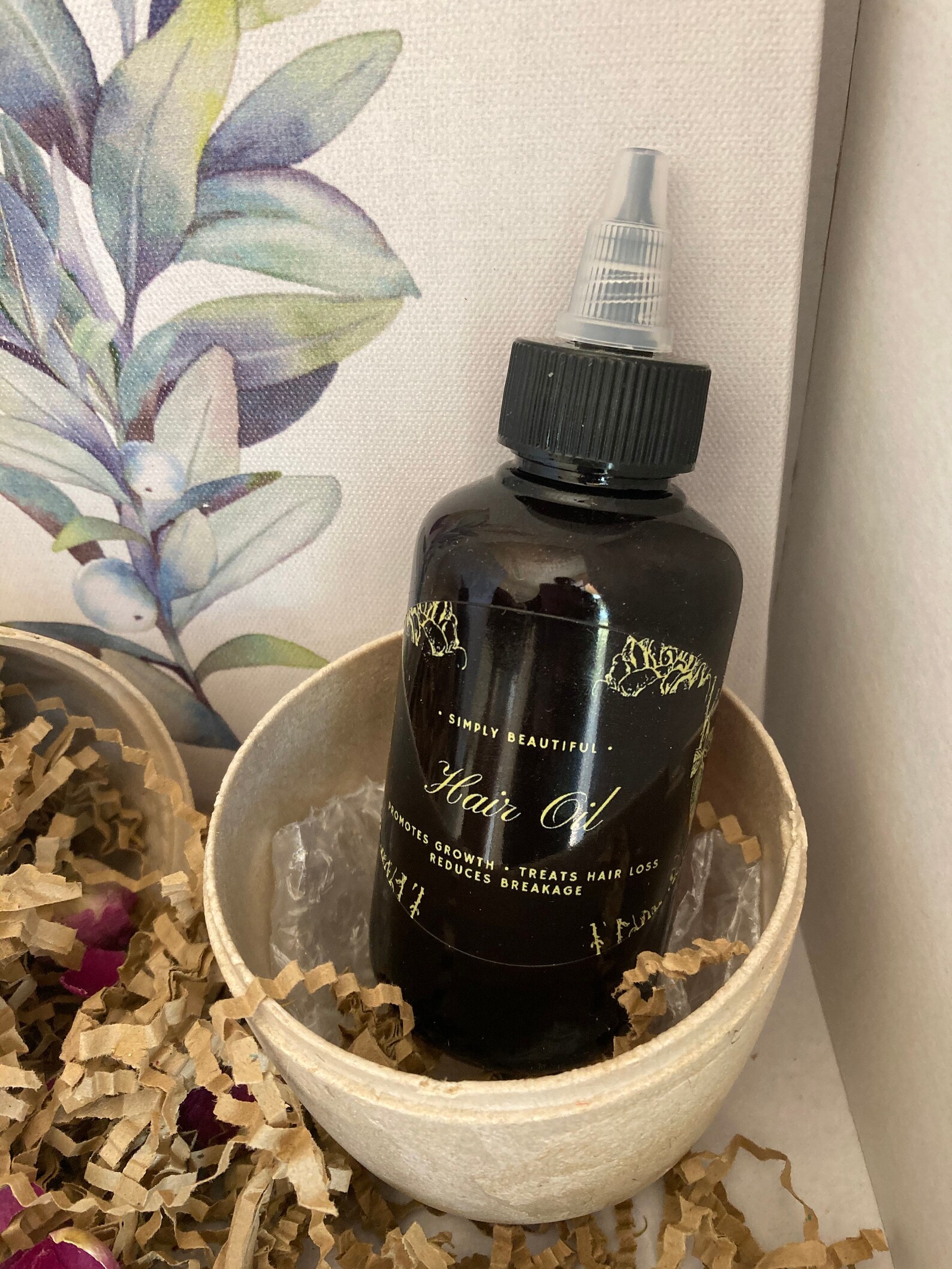 Botanical Growth Oil Etsy
