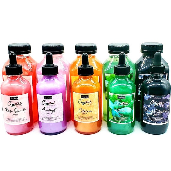 Crystal Inspired Bubble Bath, Body Oil & Body Mist Set