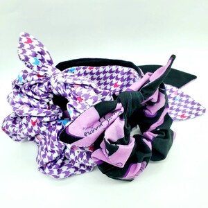 The Hair Accessories - Jumbo Tie Hair Scrunchies - Tie Headbands