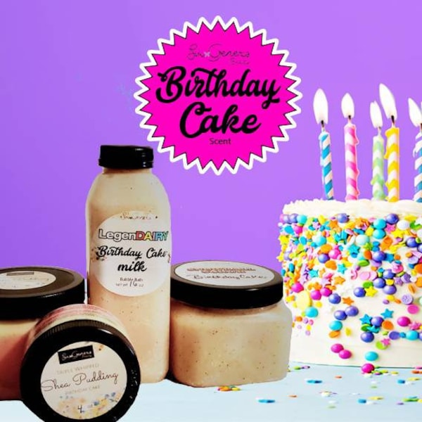 Birthday Cake Scent Etsy
