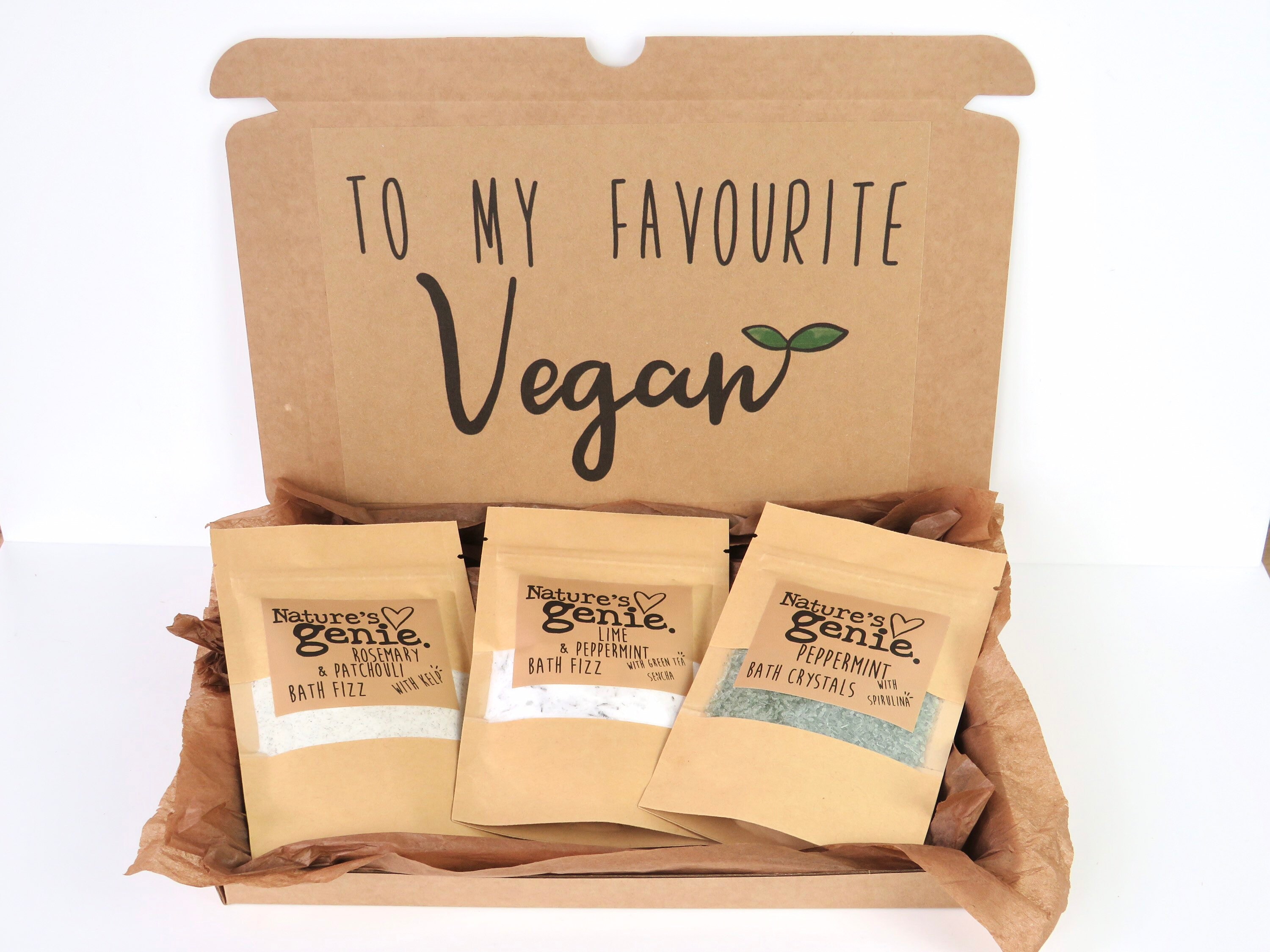Vegan Bath Fizz Gift Set Organic Bath Gift Set Letterbox Gift - Etsy