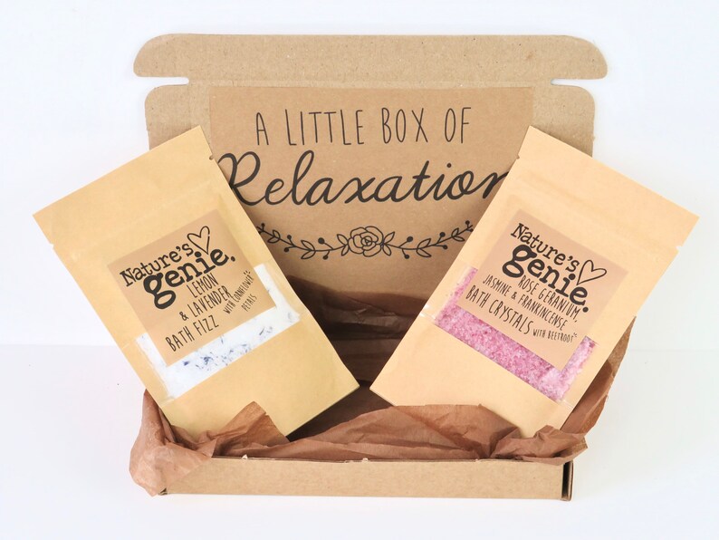 Little Box Of Relaxation Gift Set Self Care Stress Relief | Etsy