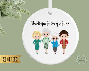 golden girl ornaments