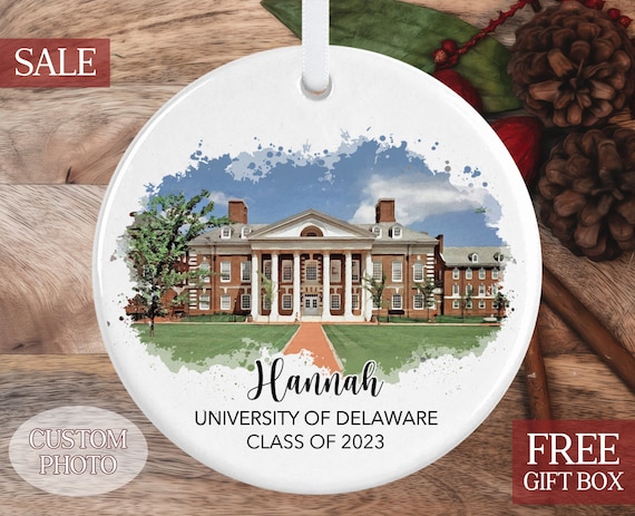 Custom Graduation Ornament, Personalized College Graduation Gift for Her, Class of 2024, High School Graduation Keepsake, Graduation Memory