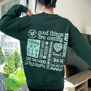 Trendy crew neck sweatshirts cheap