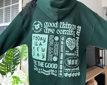 Aesthetic Hoodie Positive Quote Hoodies Positive Quotes Aesthetic