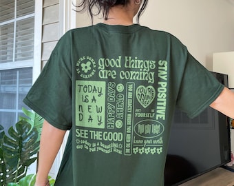 Positive Quotes Shirt Mental Health Shirt Positivity Clothing Positive Shirt Anxiety Shirt Mental Health Shirts Kindness Shirt Trendy Shirt