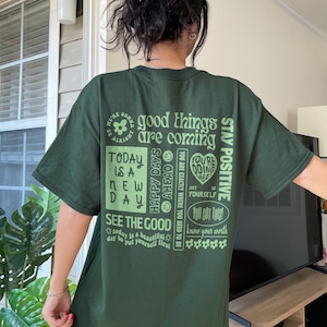 Positive Quotes Shirt Mental Health Shirt Positivity Clothing Positive Shirt Anxiety Shirt Mental Health Shirts Kindness Shirt Trendy Shirt