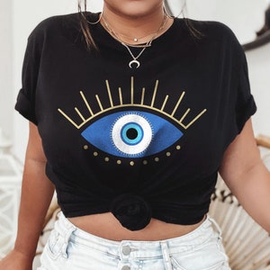 Third Eye Shirt Evil Eye Clothing Oversized T Shirt Aesthetic - Etsy Canada