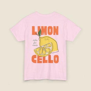 Limoncello Shirt Italy Shirt Preppy Clothes Alcohol Shirts Amalfi Coast Tshirt Trendy Clothing Italian Lemons Aesthetic Cute Graphic Tees image 8