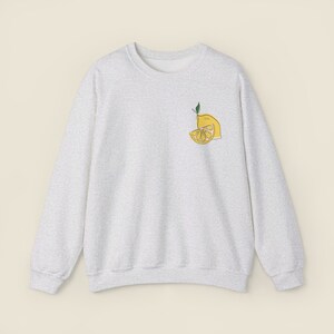Limoncello Crew Neck Sweatshirt Italy Shirt Preppy Clothes Alcohol Tops Amalfi Coast Crewneck Trendy Clothing Italian Lemons Aesthetic image 9