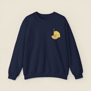 Limoncello Crew Neck Sweatshirt Italy Shirt Preppy Clothes Alcohol Tops Amalfi Coast Crewneck Trendy Clothing Italian Lemons Aesthetic image 7