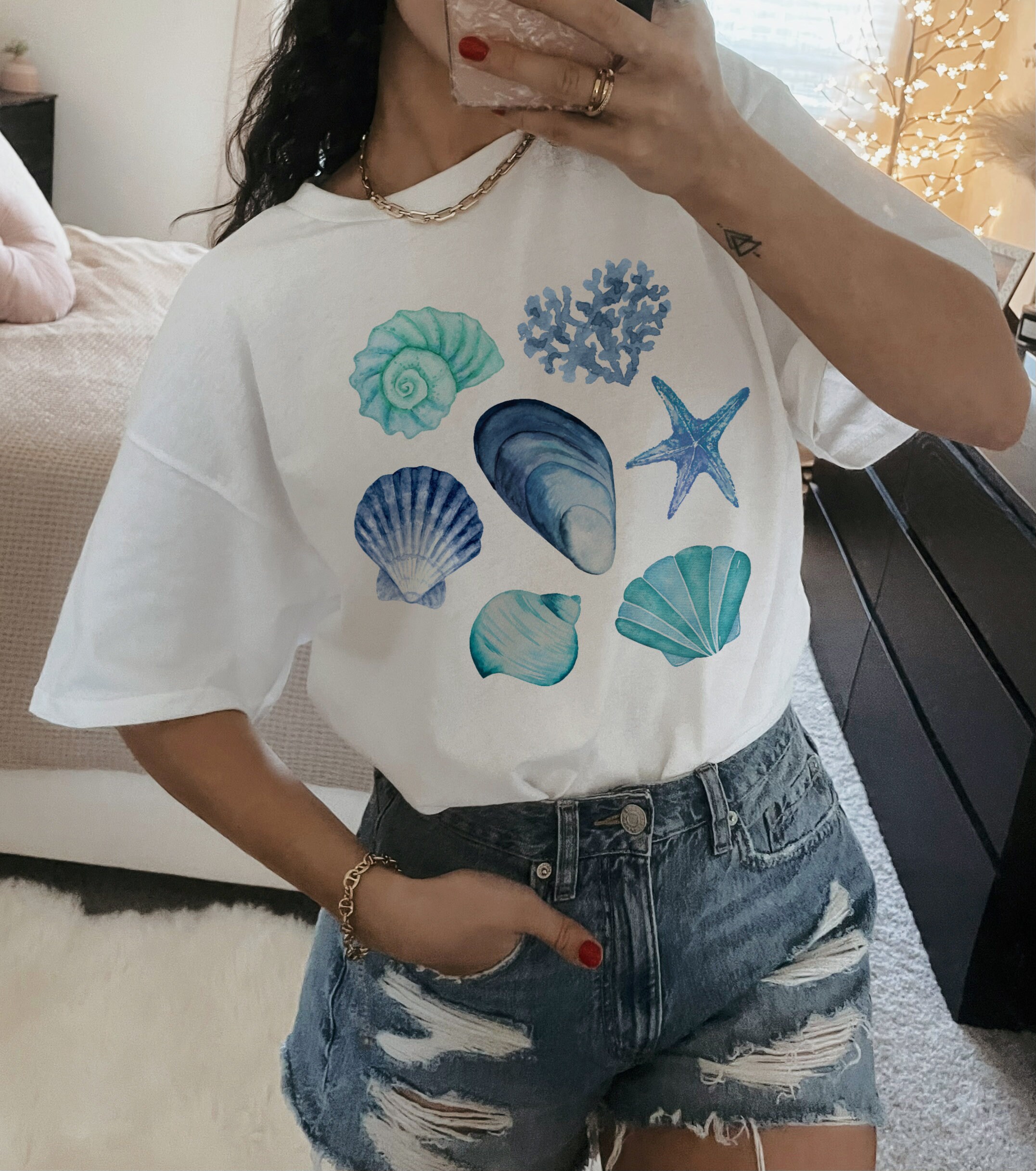 Craft Fabric Layered L/S T-shirt【oyster】 Craft Fabric Layered Turtle-neck L/S T-shirt [尾州コットン