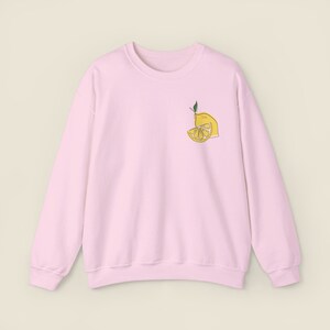 Limoncello Crew Neck Sweatshirt Italy Shirt Preppy Clothes Alcohol Tops Amalfi Coast Crewneck Trendy Clothing Italian Lemons Aesthetic image 3