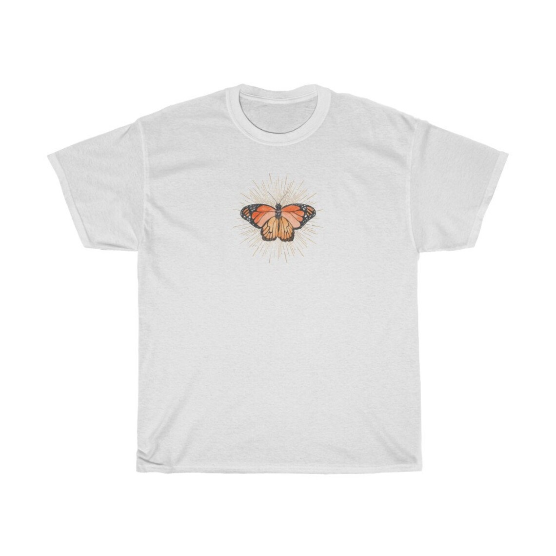 Butterfly Top Monarch Butterfly Aesthetic Shirt Butterfly | Etsy