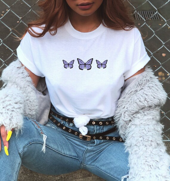 aesthetic butterfly shirt