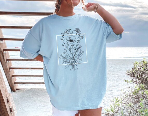 Botanical Shirt Sunflower Shirt 