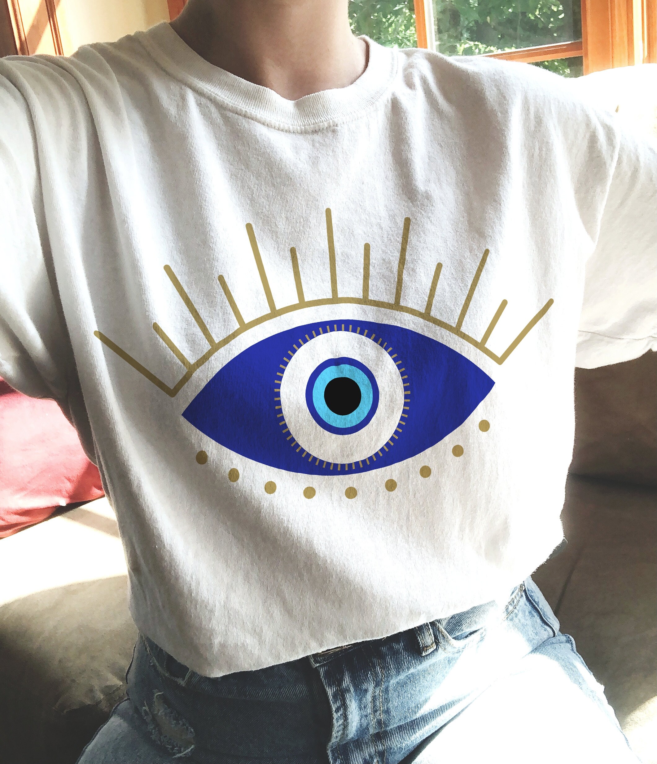 Evil Eye Shirt Tarot Shirt Evil Eye T Shirt Occult Shirt Etsy