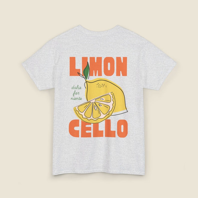 Limoncello Shirt Italy Shirt Preppy Clothes Alcohol Shirts Amalfi Coast Tshirt Trendy Clothing Italian Lemons Aesthetic Cute Graphic Tees image 4
