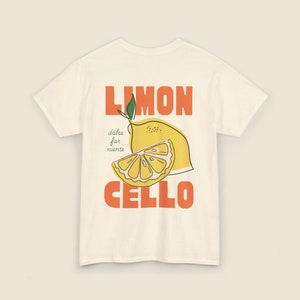 Limoncello Shirt Italy Shirt Preppy Clothes Alcohol Shirts Amalfi Coast Tshirt Trendy Clothing Italian Lemons Aesthetic Cute Graphic Tees image 6