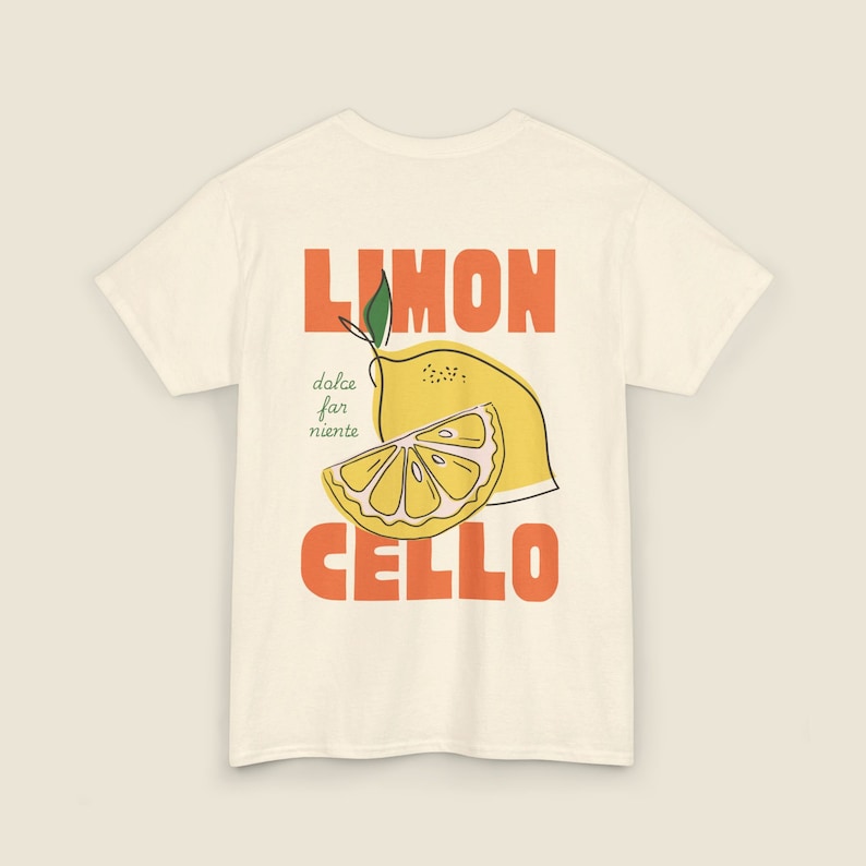 Limoncello Shirt Italy Shirt Preppy Clothes Alcohol Shirts Amalfi Coast Tshirt Trendy Clothing Italian Lemons Aesthetic Cute Graphic Tees image 6