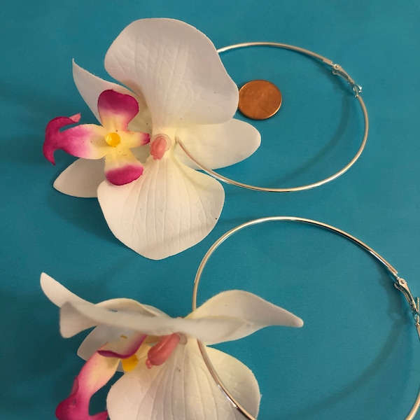 orchid hoops