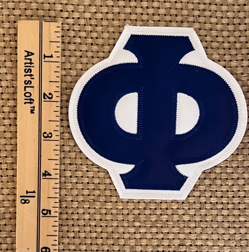 Greek Sorority 4 Inch Greek Letter Iron on Patches Delta Sigma Theta ...