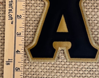 Greek Frat 4 inch Greek Letter Iron on Patches Alpha Phi Alpha Phi Beta Sigma Omega Psi Phi  Kappa Alpha Psi Iota Phi Theta Zig Zag stitch