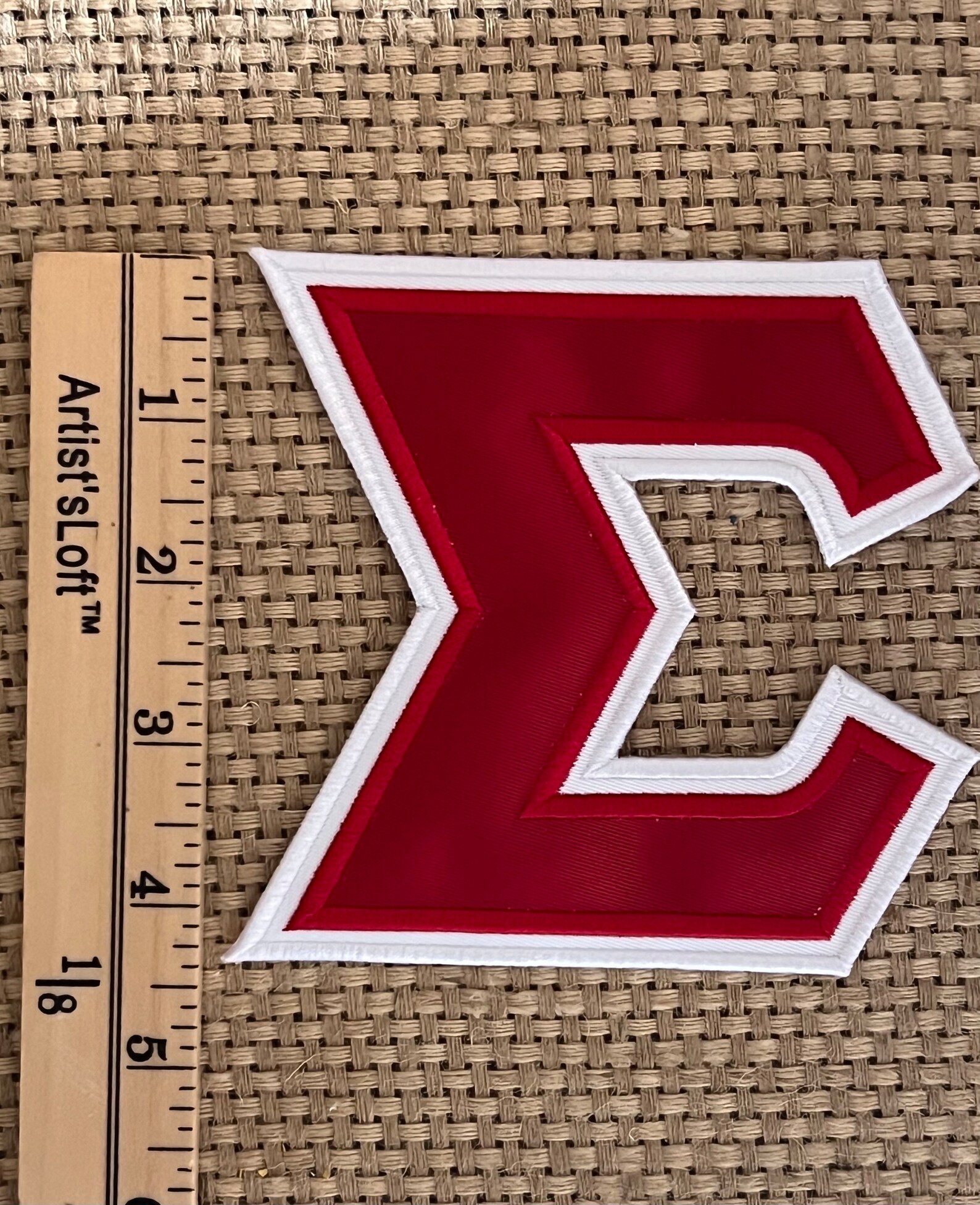 Greek Sorority 4 Inch Greek Letter Iron on Patches Delta Sigma Theta ...