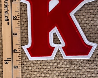 Greek Frat 4 inch Greek Letter Iron on Patches Alpha Phi Alpha Phi Beta Sigma Omega Psi Phi  Kappa Alpha Psi Iota Phi Theta Satin stitch