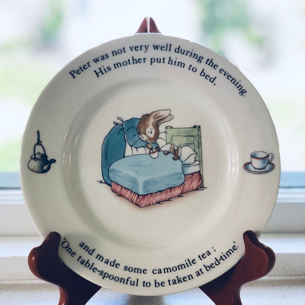 Rabbit Plate - Etsy