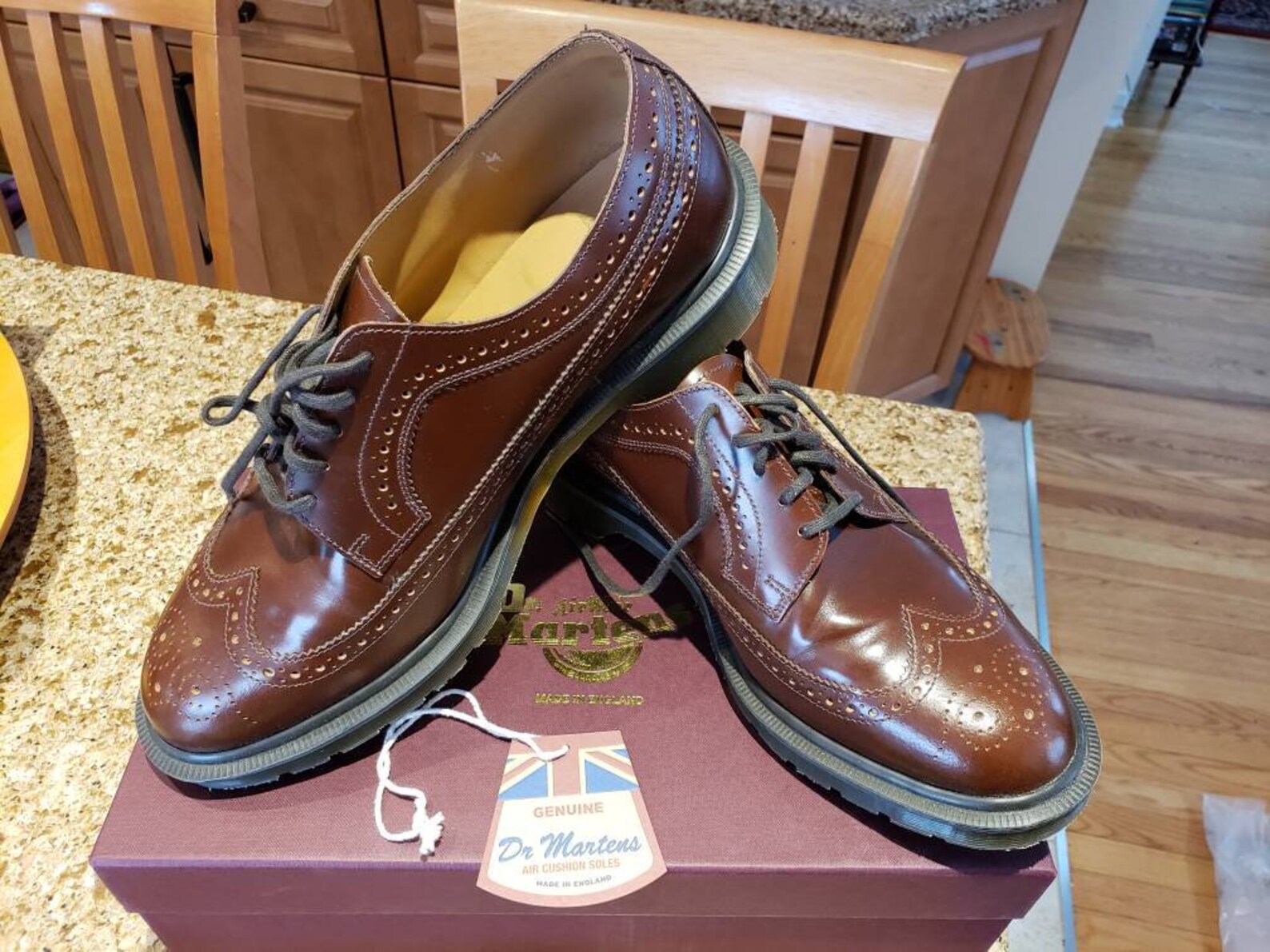 Doc Marten's Made in England Authentic longwing WingTips | Etsy