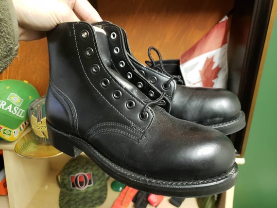 Canadian forces top parade boots