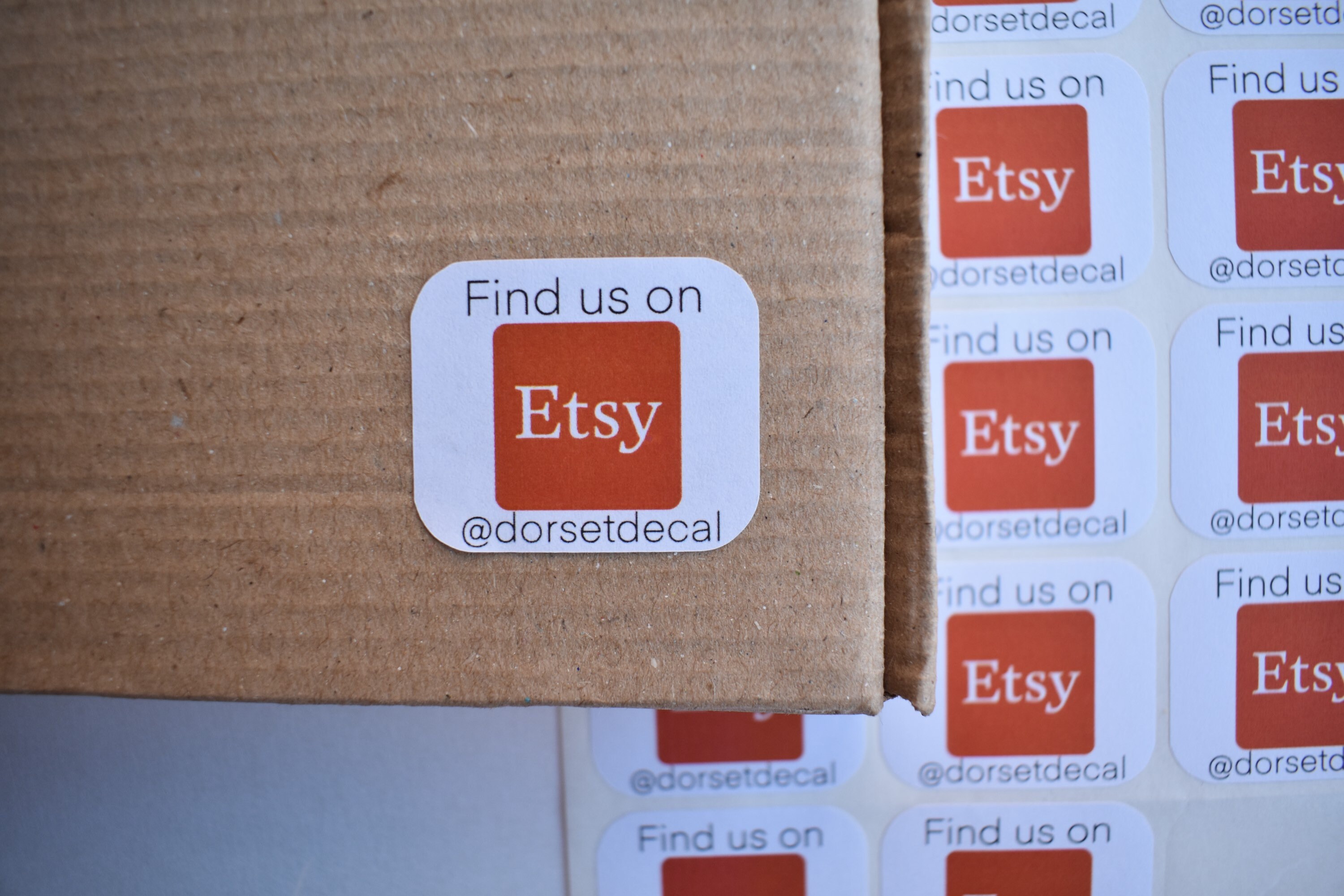 28 Custom personalised business name sticker Personalised Etsy