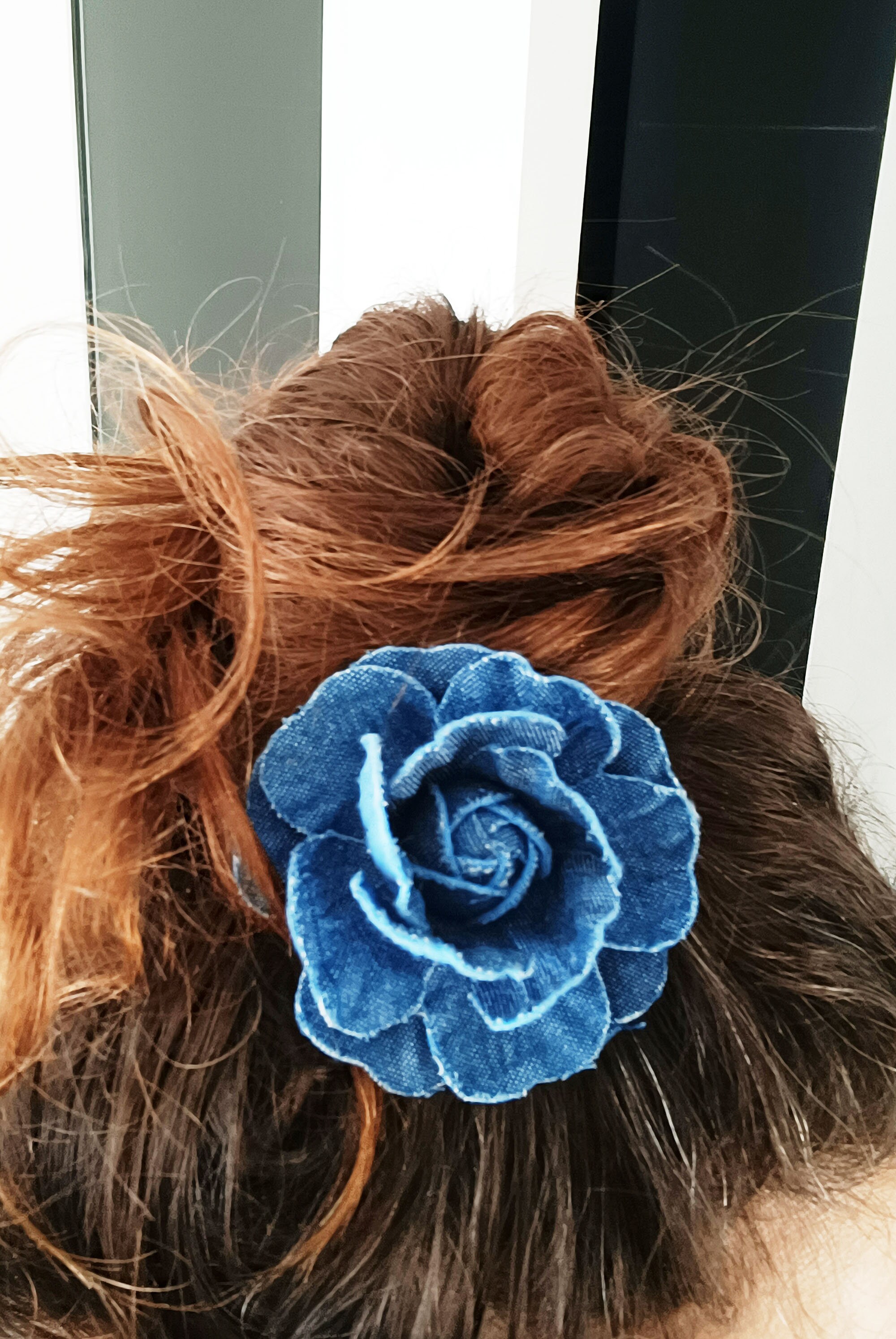 denim ribbon clip～ﾃﾞﾆﾑﾘﾎﾞﾝｸﾘｯﾌﾟ(2pc) | flower／フラワー公式通販